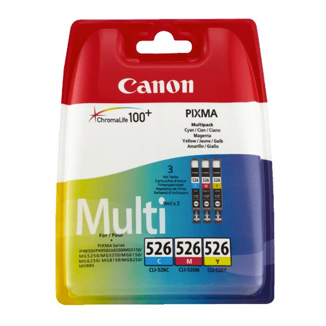 Canon CLI-526 (4541B009) voordeelbundel (origineel)