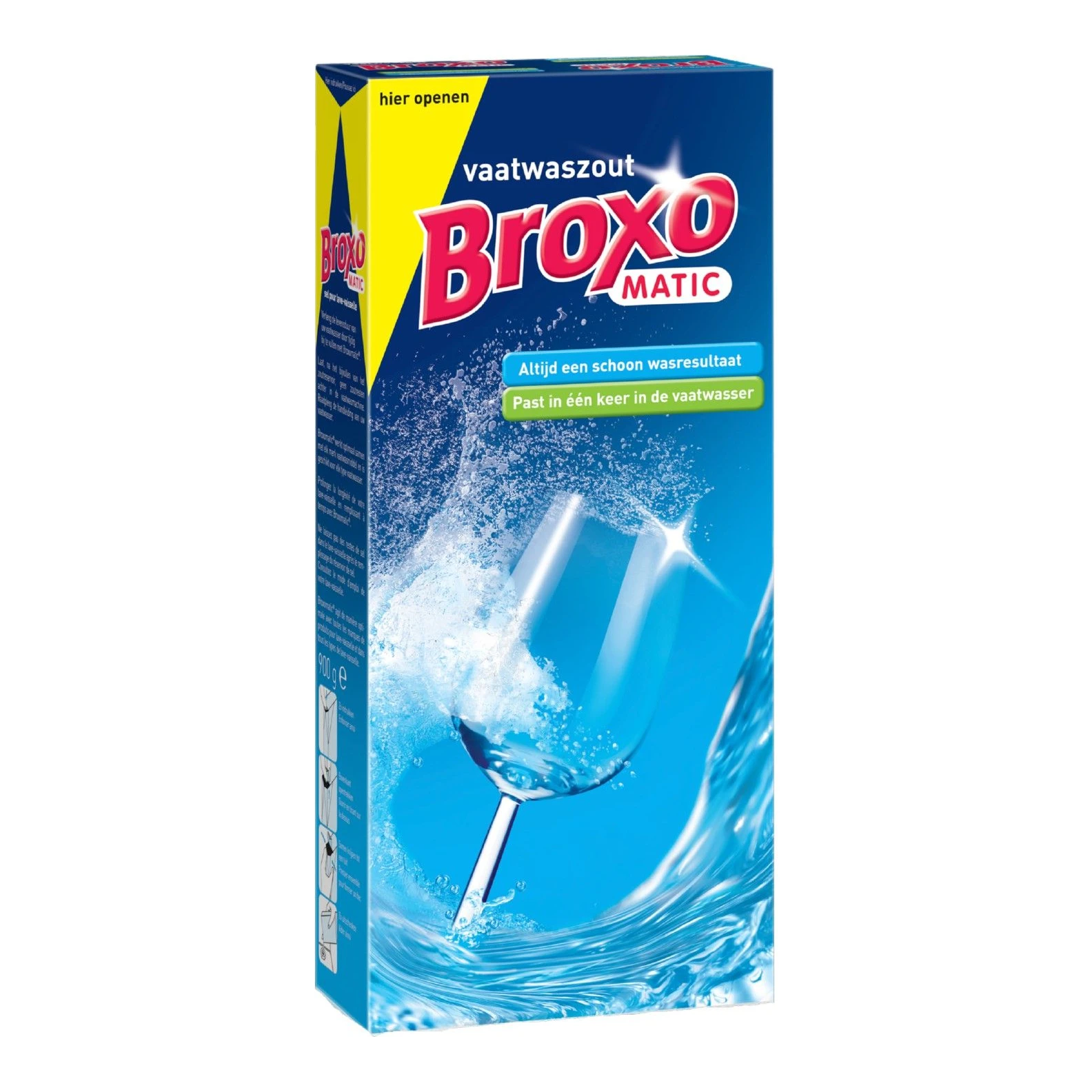 Broxo onthardingszout/vaatwaszout (900 gr)