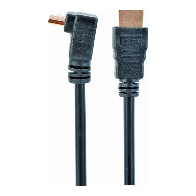 High Speed HDMI-kabel met Ethernet 4K en haakse aansluiting 90° (1,8 m)
