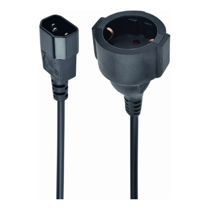 Apparaatsnoer C14 naar Schuko (0,15 m)