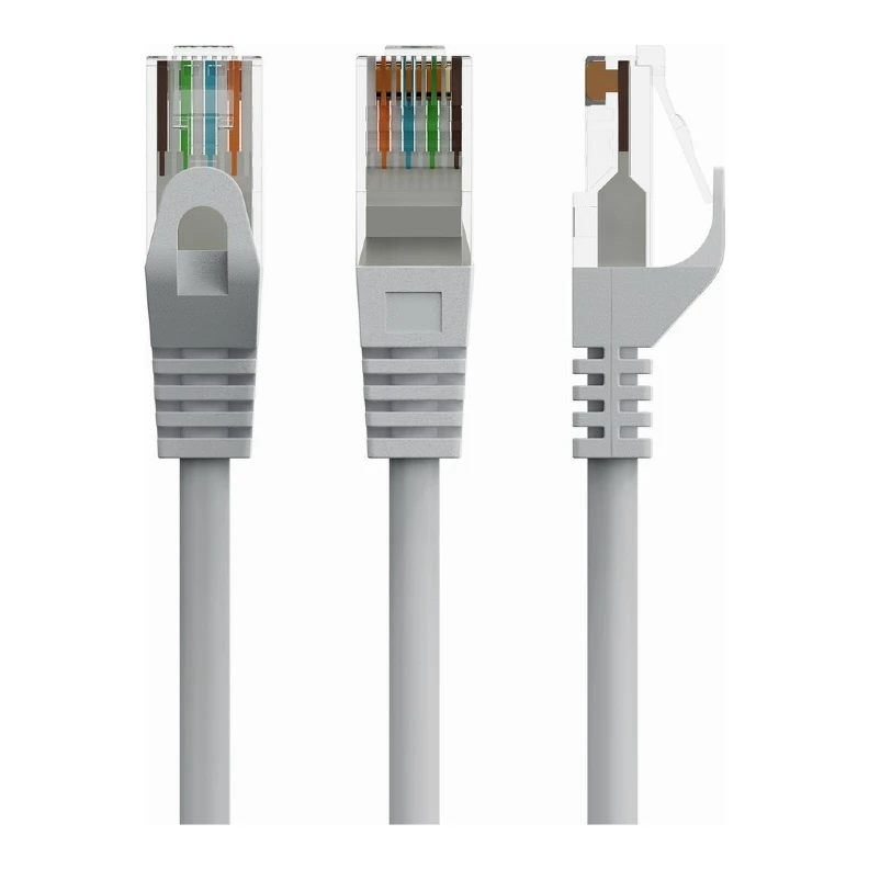 UTP Cat6 netwerkkabel/internetkabel grijs (3 m)