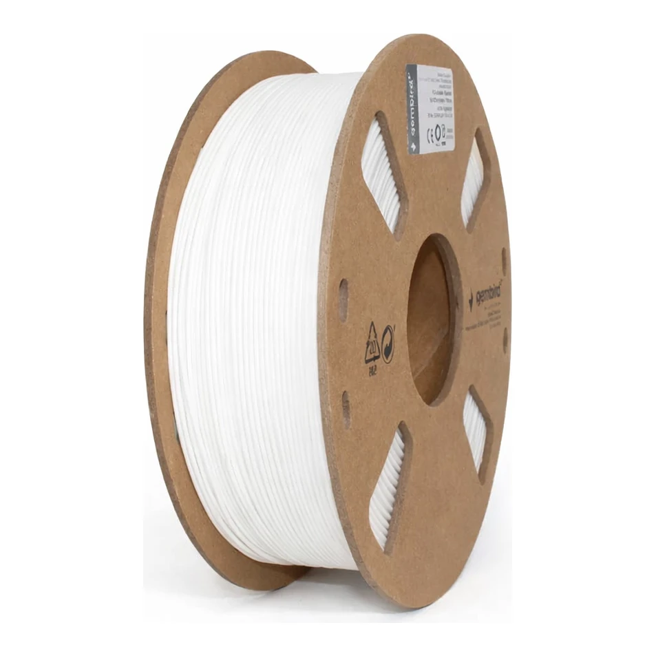 PLA 3D printer PLA filament 1,75 mm wit (1 kg)