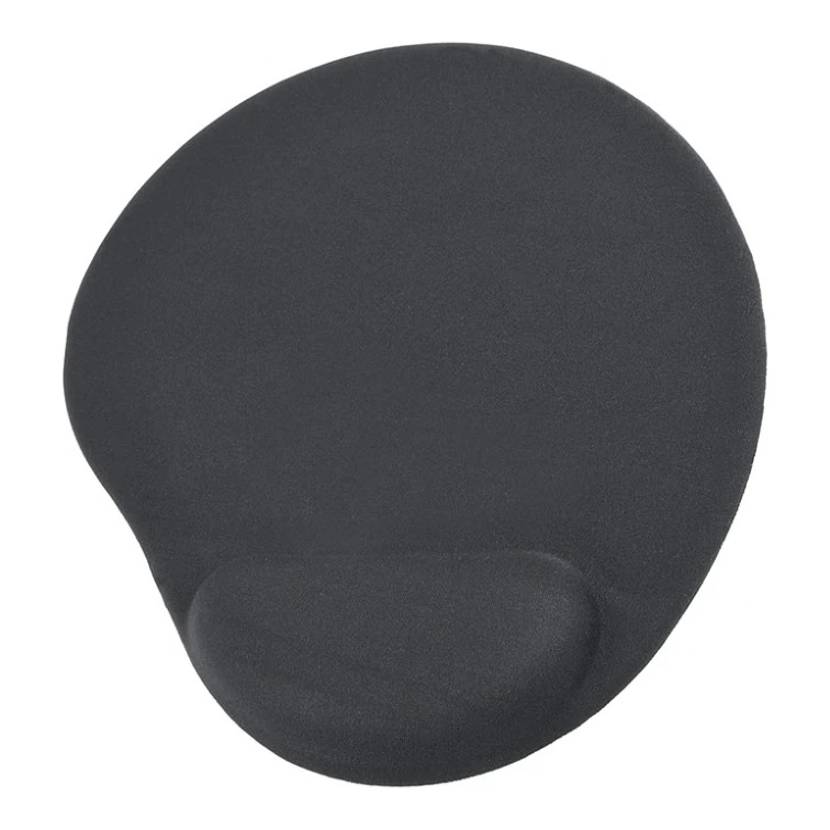 Muismat met gel polssteun zwart