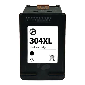 Huismerk HP 304XL (N9K08AE) inktcartridge zwart