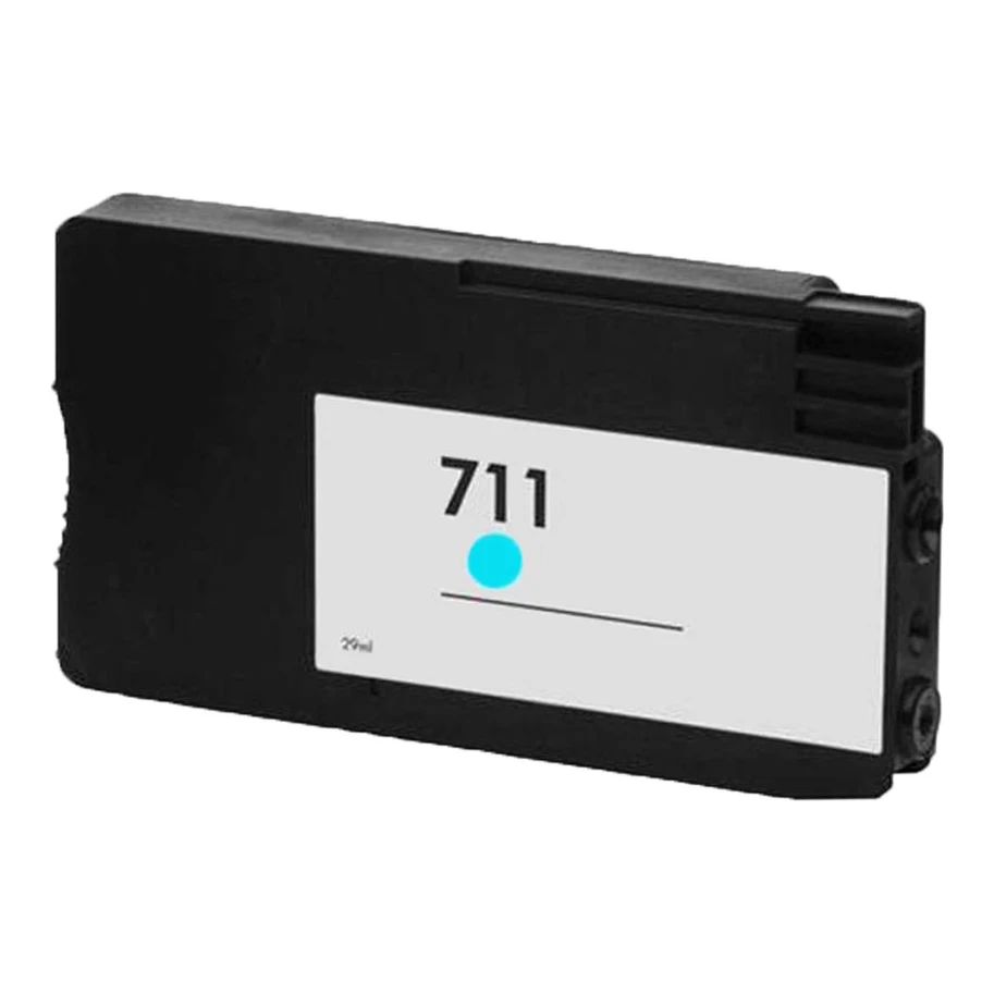 Huismerk HP 711 (CZ130A) inktcartridge cyaan