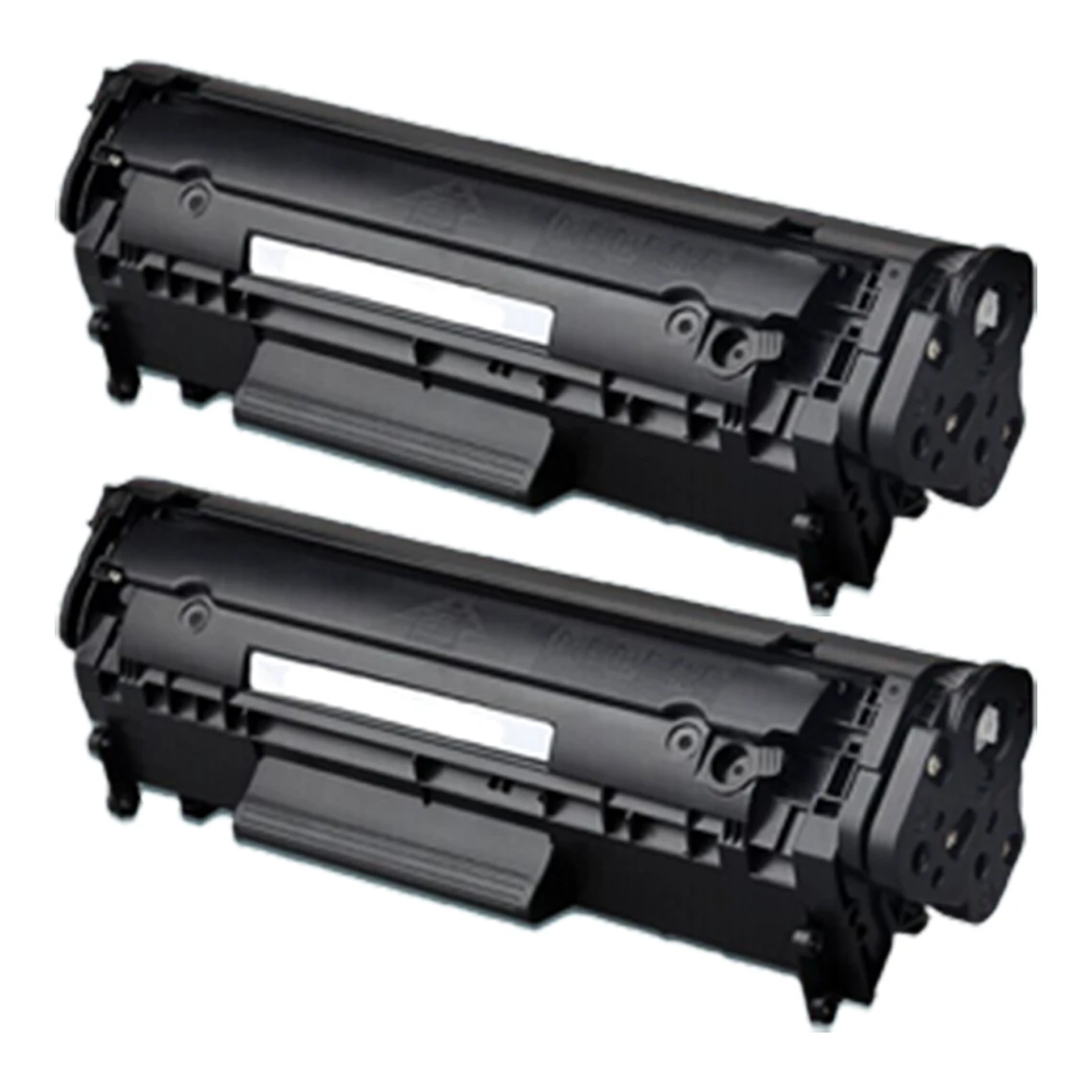 2x Huismerk HP 12X (Q2612X) toner zwart hoge capaciteit