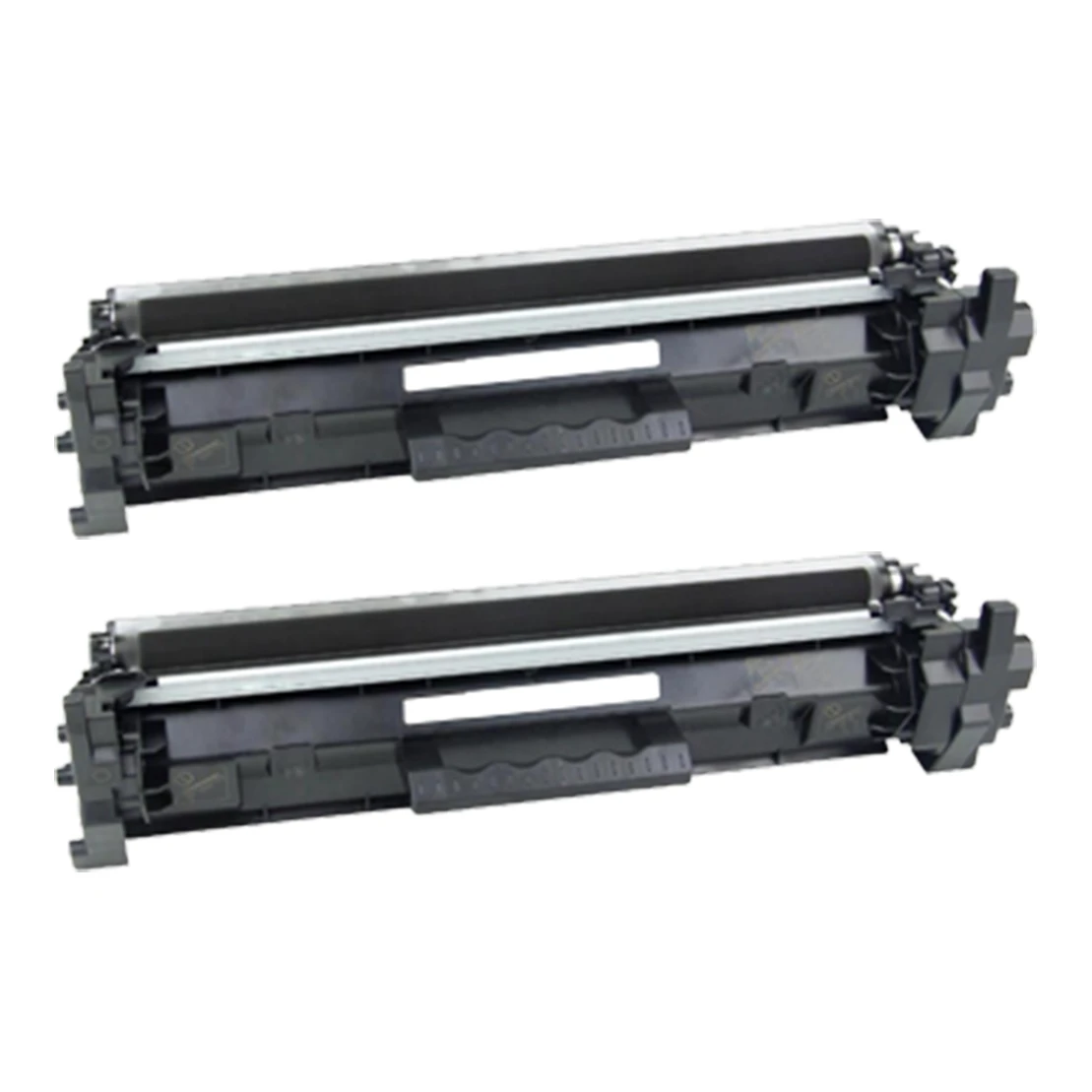 2x Huismerk HP 17A (CF217A) toner zwart