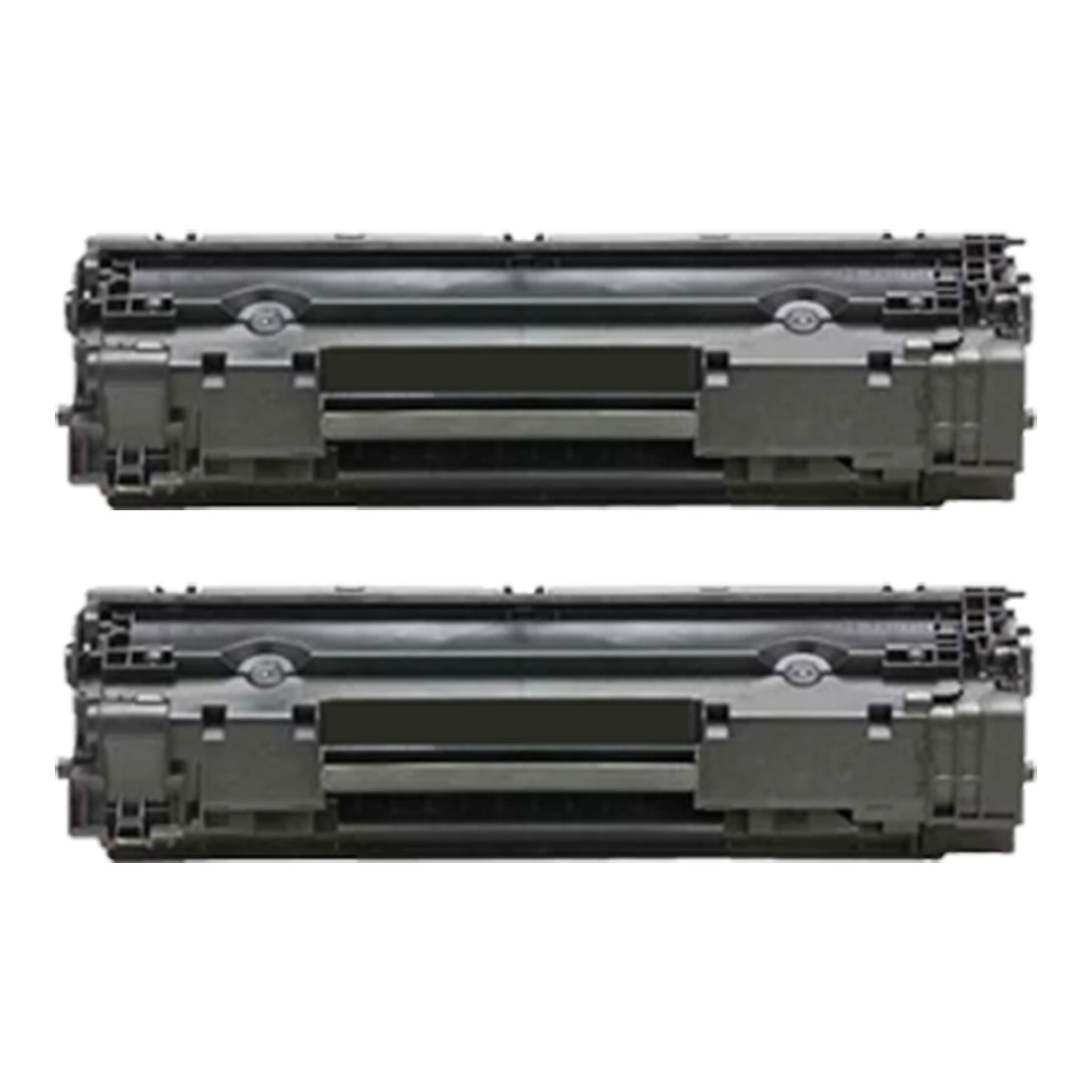 2x Huismerk HP 36A (CB436A) toner zwart