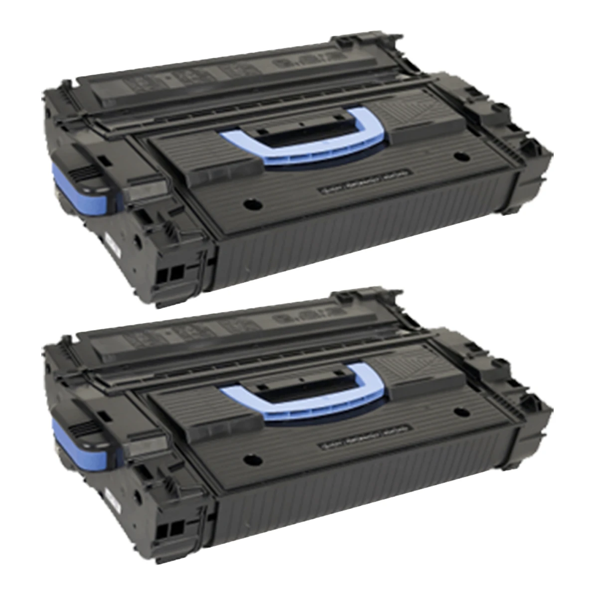 2x Huismerk HP 43X (C8543X) toner zwart hoge capaciteit