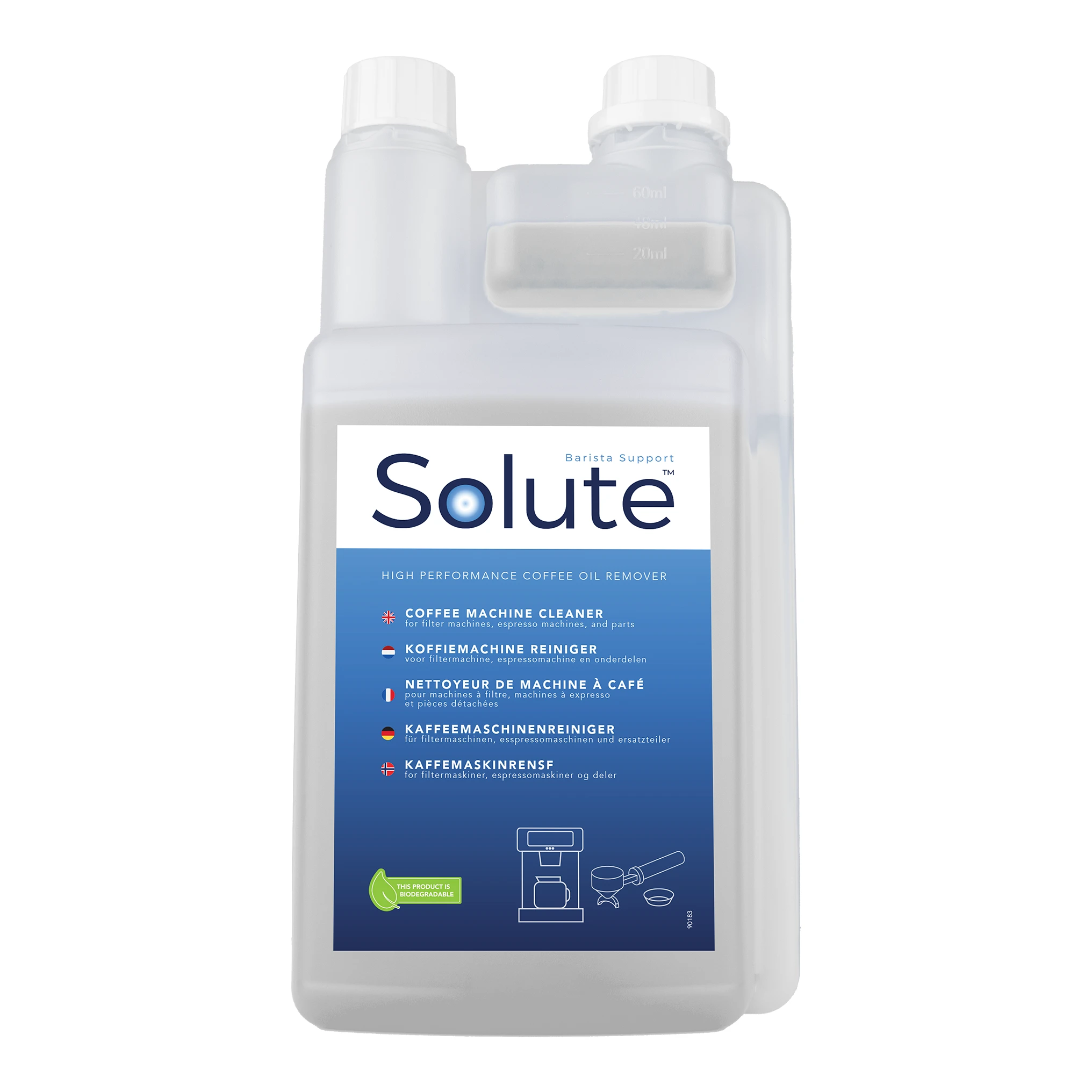 Solute espressomachine reiniger (1000 ml)