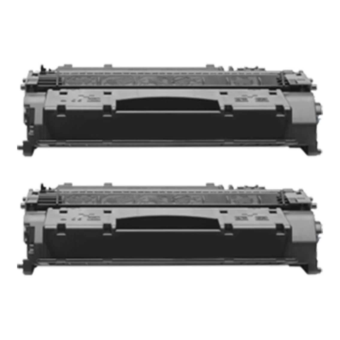 2x Huismerk HP 80A (CF280A) toner zwart