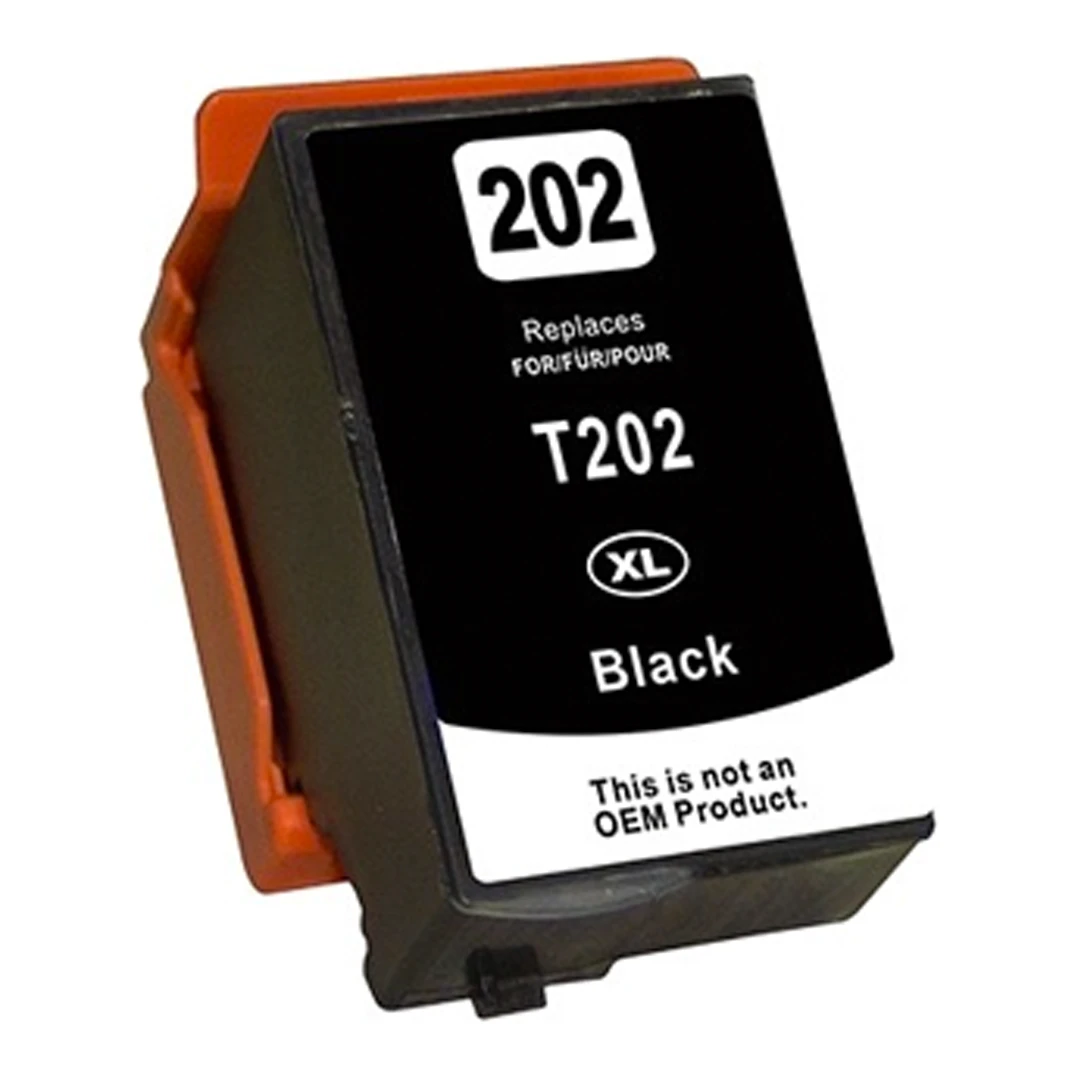Huismerk Epson 202 XL (T02G14010) inktcartridge zwart