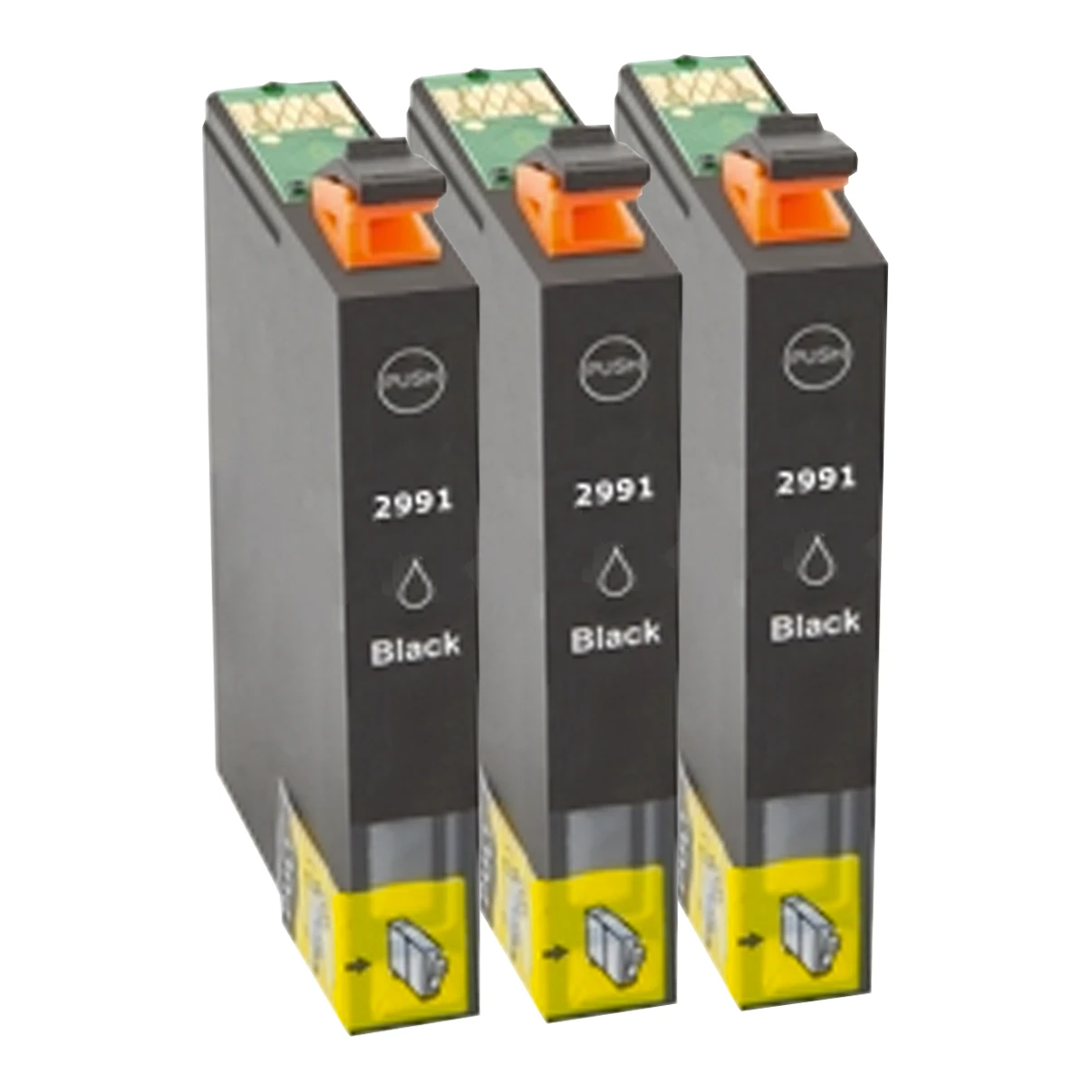 3x Huismerk Epson 29 XL (T2991) inktcartridges zwart