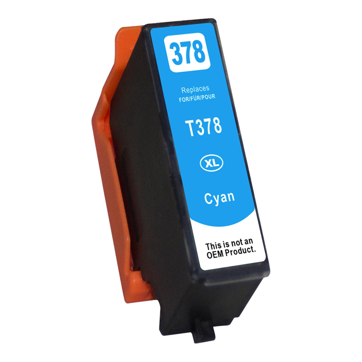 Huismerk Epson 378 XL (T3782) inktcartridge cyaan