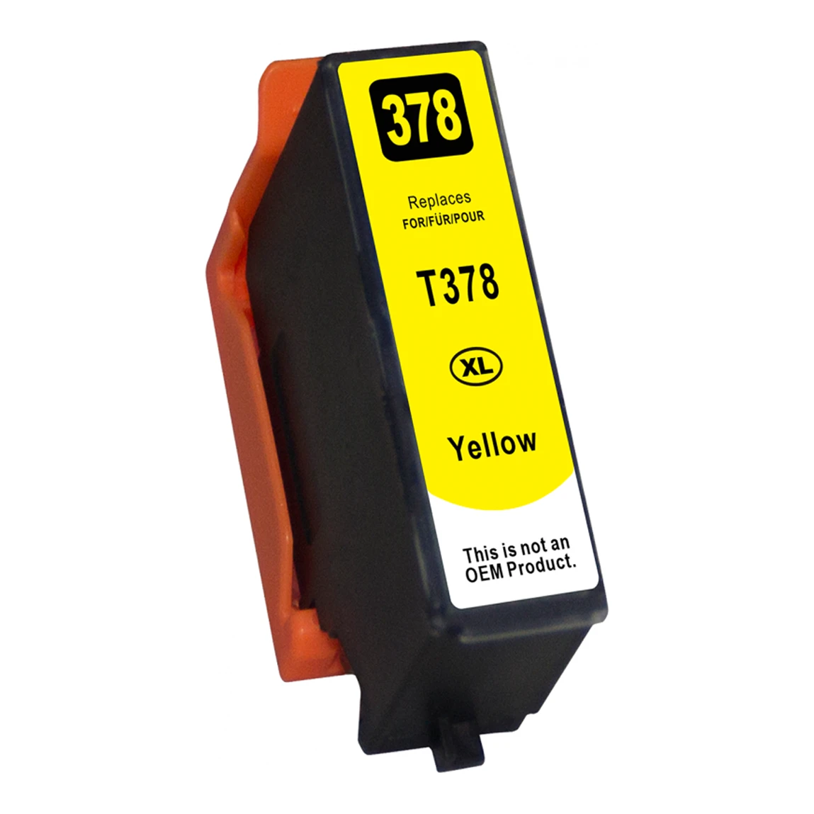 Huismerk Epson 378 XL (T3784) inktcartridge geel