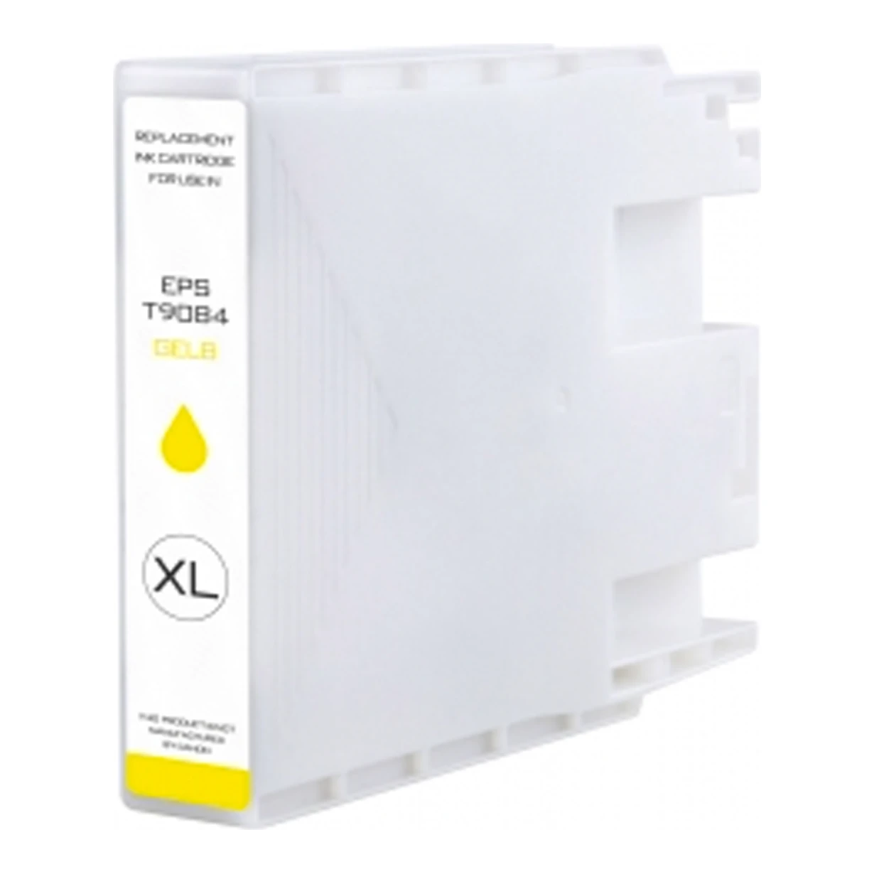 Huismerk Epson T9084 XL inktcartridge geel