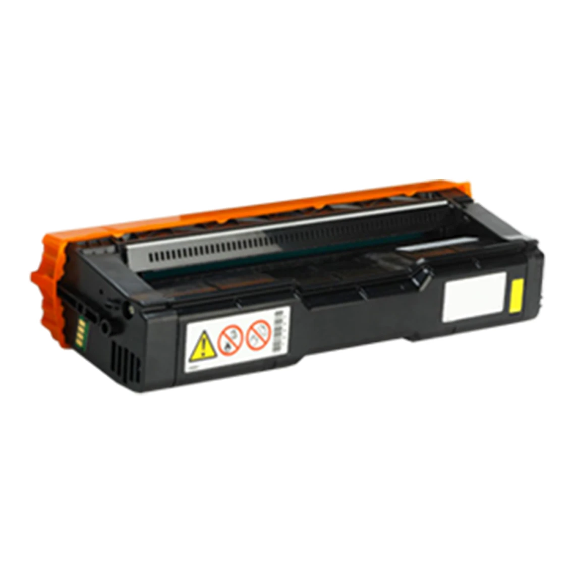 Huismerk Ricoh type SP C252HE (407719) toner geel hoge capaciteit