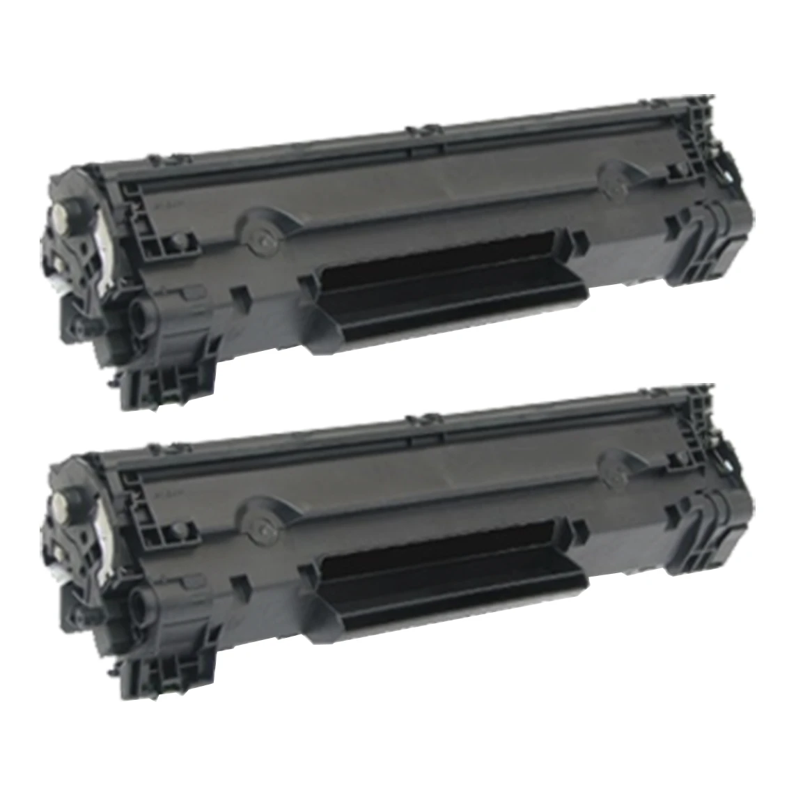 2x Huismerk Canon 737 toner zwart
