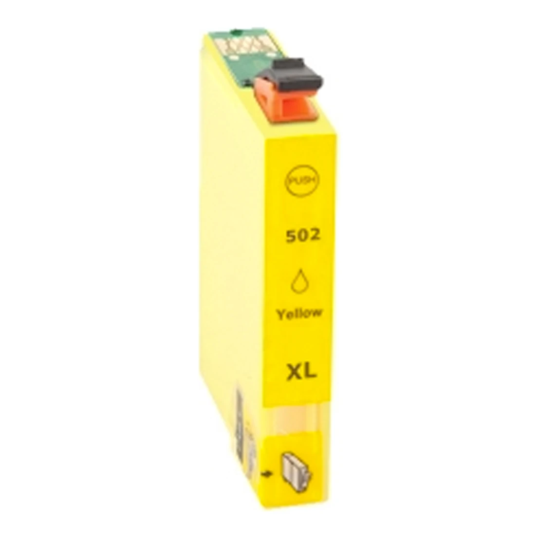 Huismerk Epson 502 XL (T02W44010) inktcartridge geel
