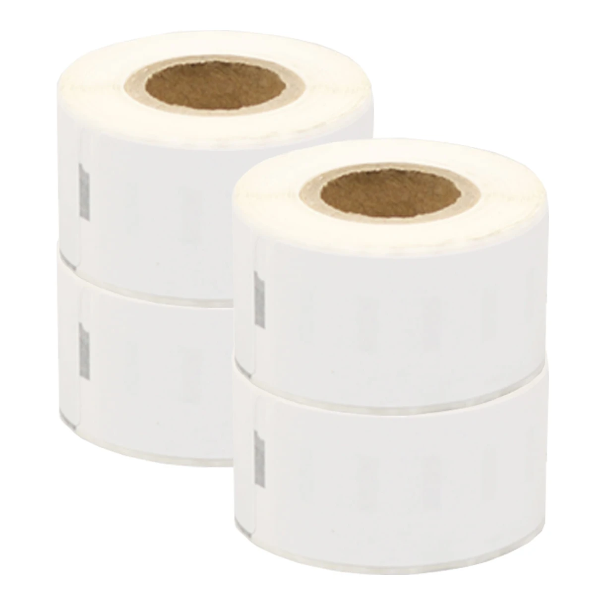 4x Dymo 99010 / S0722370 compatible labels, 28 mm x 89 mm