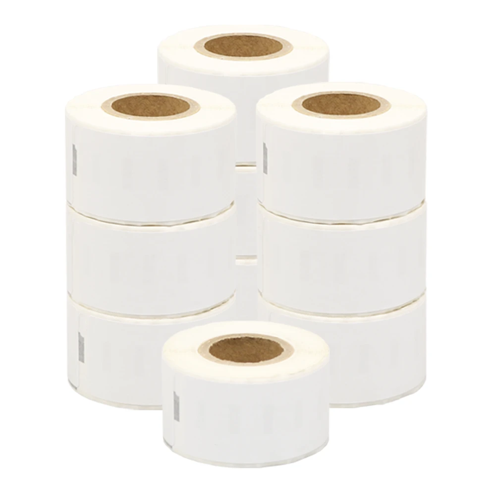 10x Dymo 99010 / S0722370 compatible labels, 28 mm x 89 mm