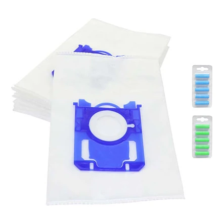 Philips S-Bag 3-D stofzuigerzakken 10 stuks + 10 geurstaafjes (Propex Parts)