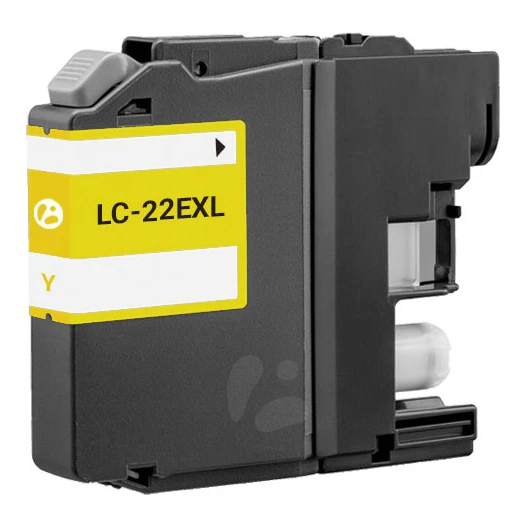 Huismerk Brother LC-22EY inktcartridge geel