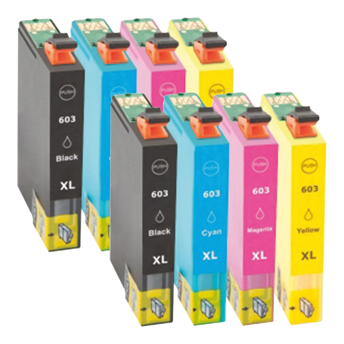 2x Huismerk Epson 603 XL (T03A64010) inktcartridges voordeelbundel