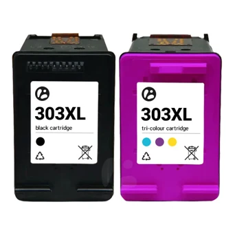 Huismerk HP 303XL (T6N04AE + T6N03AE) inktcartridges voordeelbundel