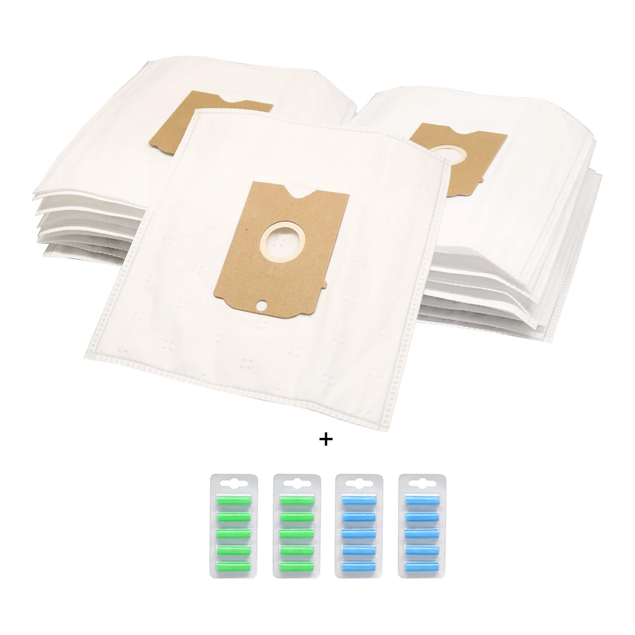 Siemens Type K stofzuigerzakken 20 stuks + 20 geurstaafjes + gratis filters (eigen merk)