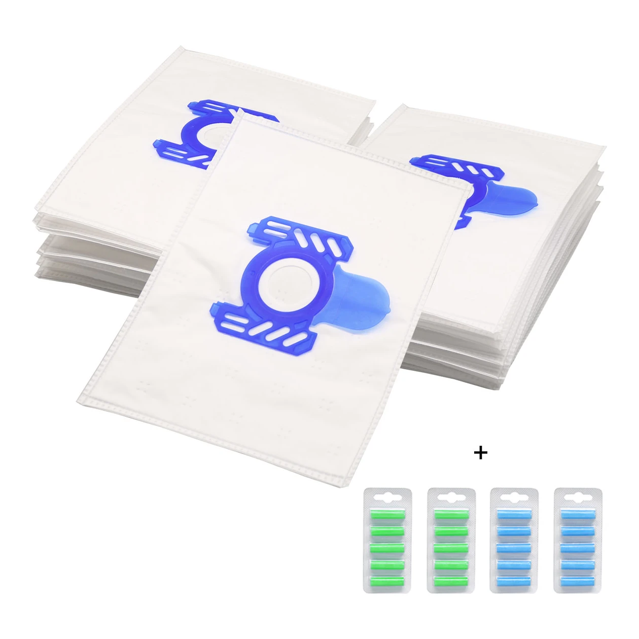 Privileg GR28S stofzuigerzakken 20 stuks + 20 geurstaafjes + gratis filters (eigen merk)