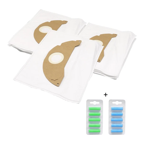 Kärcher 6.904-322.0 / 69043220 stofzuigerzakken 10 stuks + 10 geurstaafjes (eigen merk)