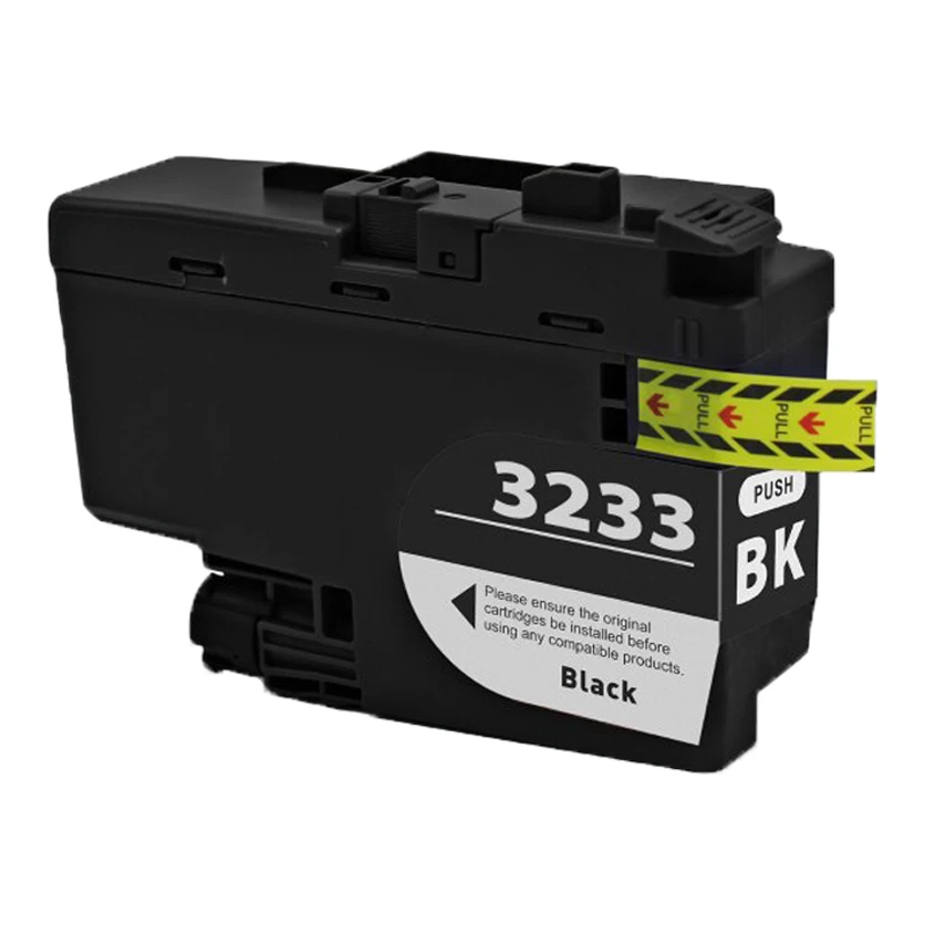 Huismerk Brother LC-3233BK inktcartridge zwart