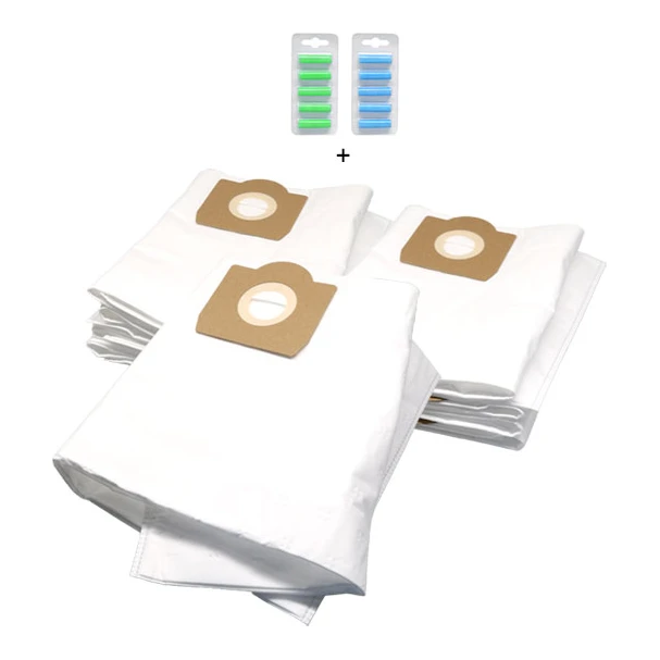 Rowenta Vorace stofzuigerzakken 10 stuks + 10 geurstaafjes (eigen merk)