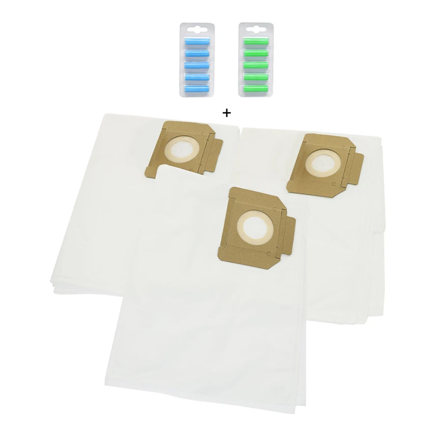 Nilfisk Attix 30 / 40 / 50 series stofzuigerzakken 10 stuks + 10 geurstaafjes (eigen merk)