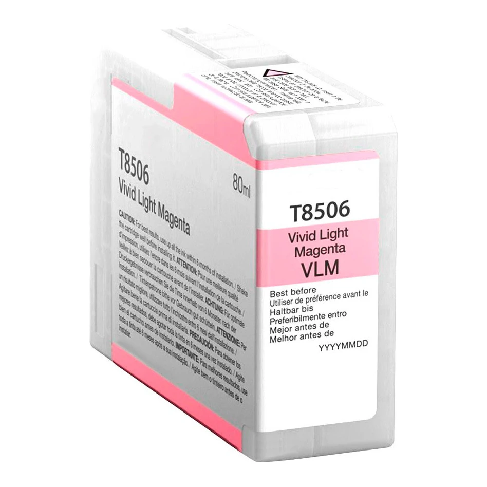 Huismerk Epson T8506 inktcartridge licht magenta