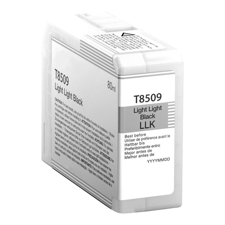 Huismerk Epson T8509 inktcartridge licht licht zwart