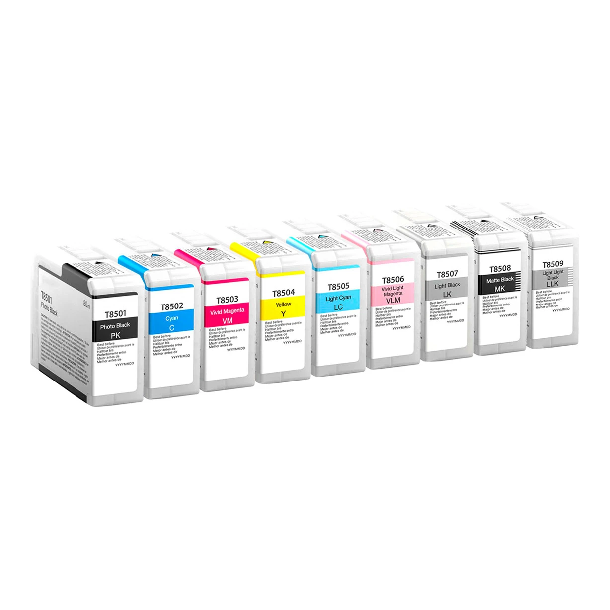 Huismerk Epson T8501-T8509 inktcartridges voordeelbundel