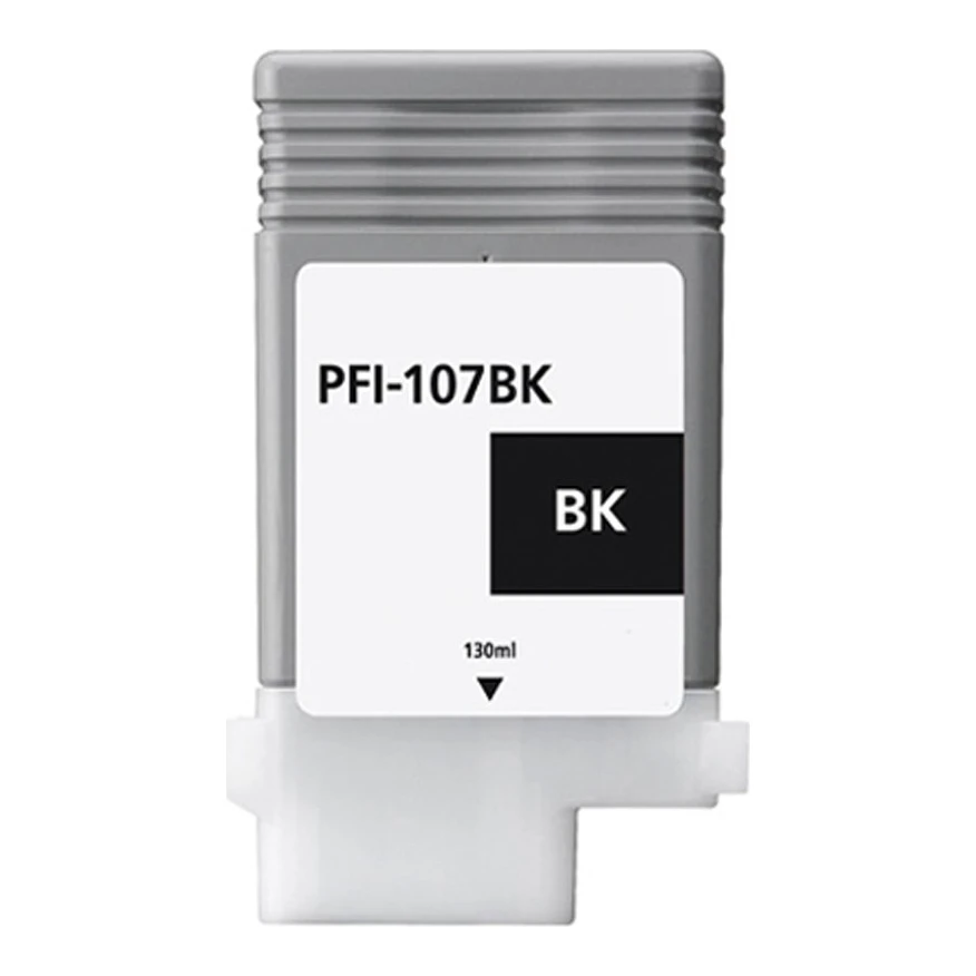 Huismerk Canon PFI-107BK (6705B001) inktcartridge zwart