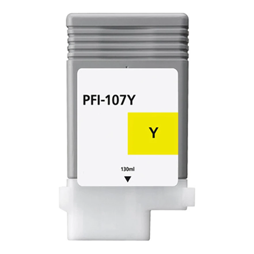 Huismerk Canon PFI-107Y (6708B001) inktcartridge geel