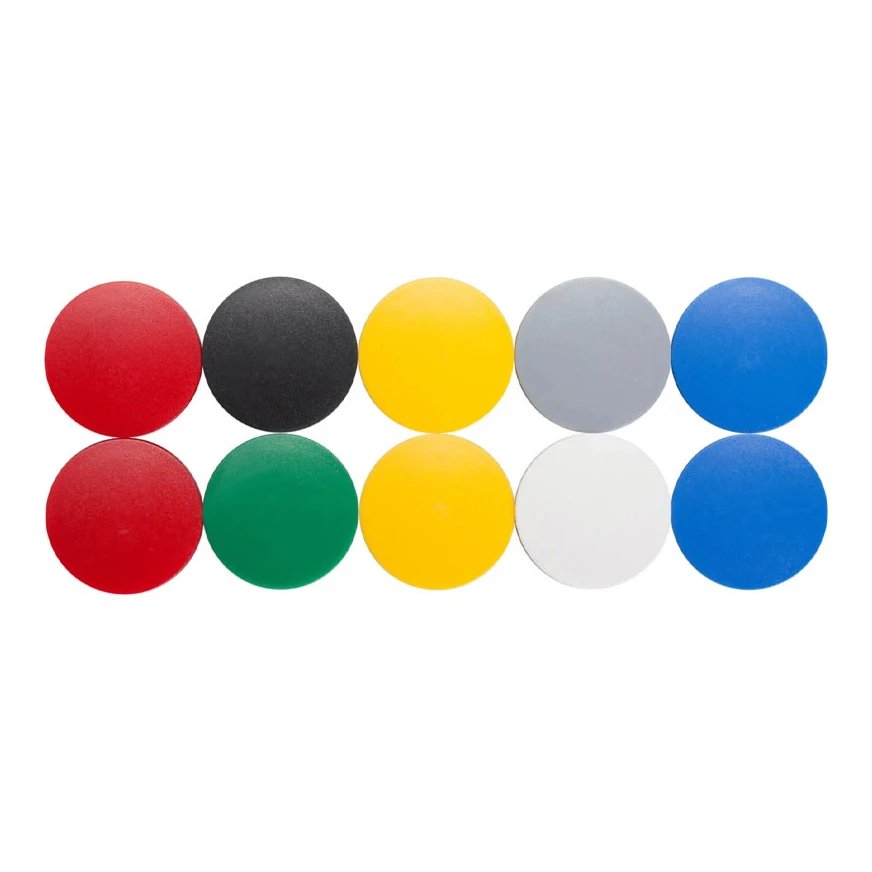 MAUL magneten, 32 mm, gekleurd (10 stuks)