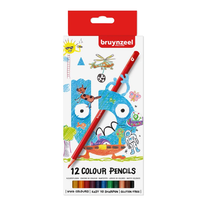 Bruynzeel Kids kleurpotloden (12 stuks)