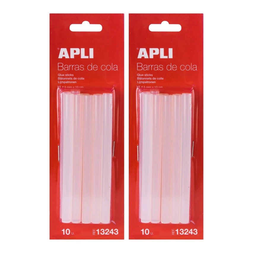 Apli 7,5mm lijmpatronen (2x10 stuks)