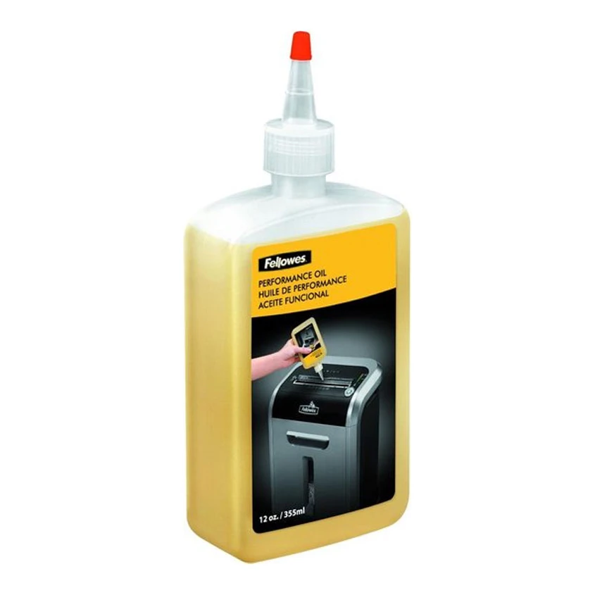 Fellowes olie voor papierversnipperaars flacon (355 ml)