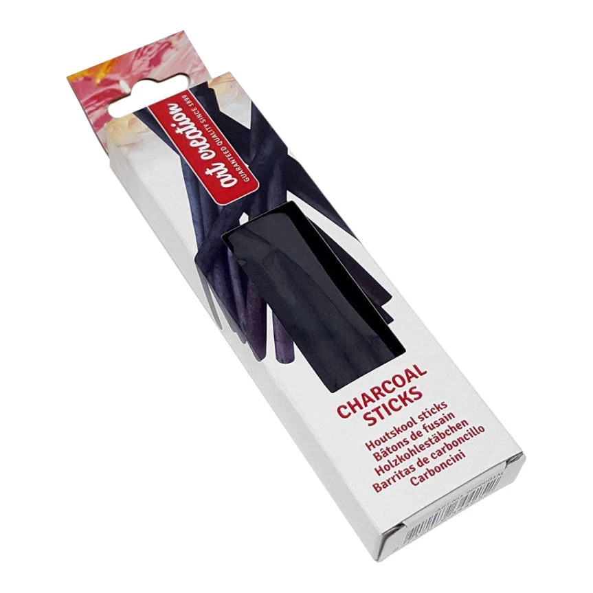 Talens houtskool 14 cm (10 stuks)