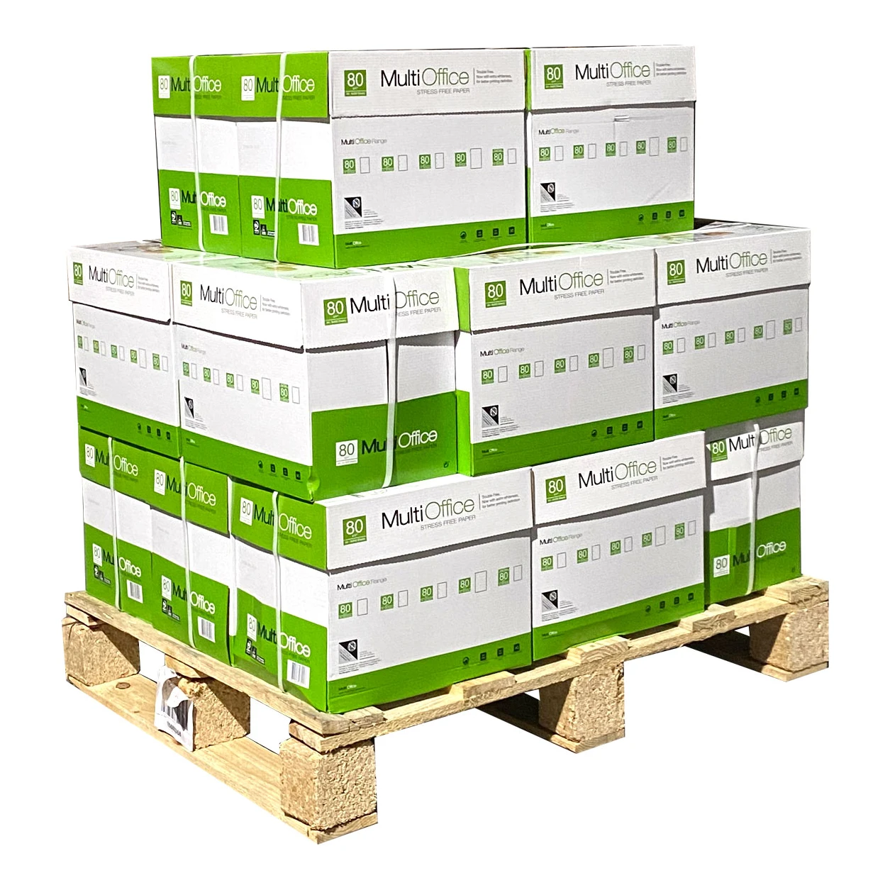 Milieubewust; Multi Office A4 kopieerpapier 80 gr/m² - 20 dozen
