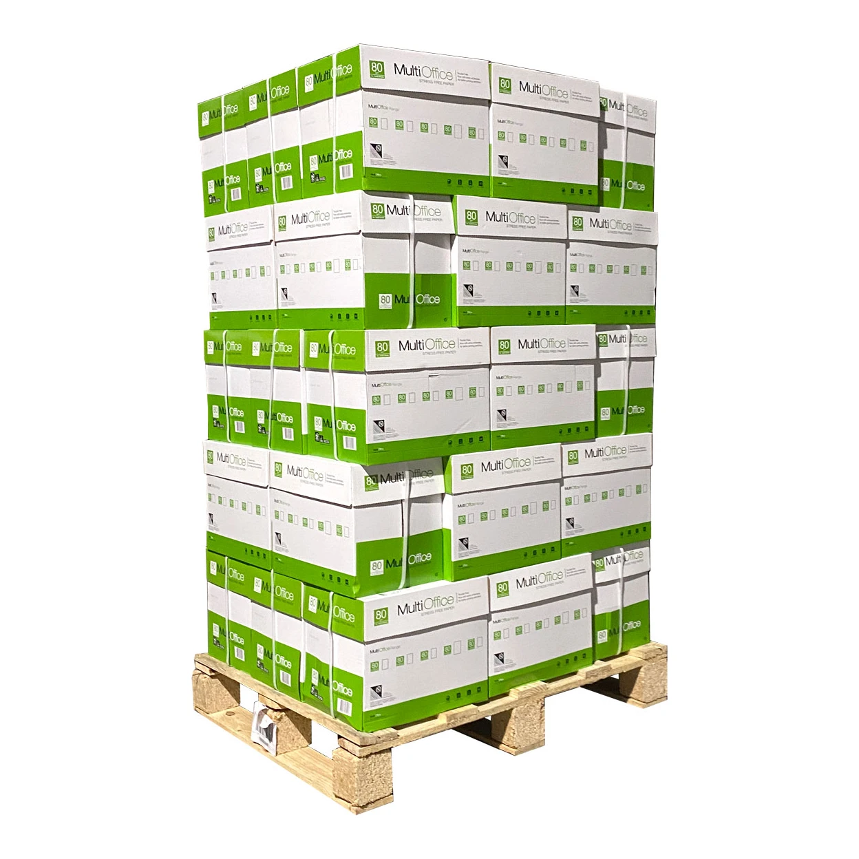 Milieubewust; Multi Office A4 kopieerpapier 80 gr/m² - 40 dozen