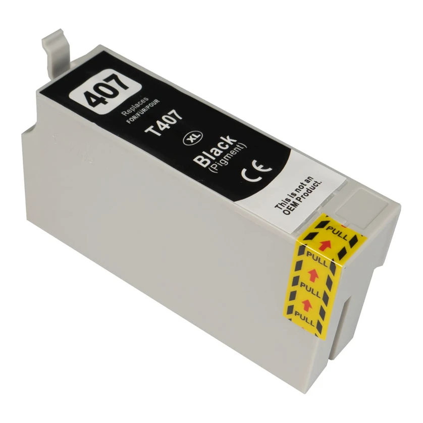 Huismerk Epson 407 XL (T07U140) inktcartridge zwart