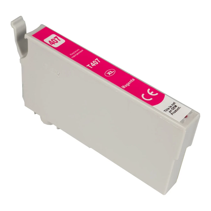 Huismerk Epson 407 XL (T07U340) inktcartridge magenta