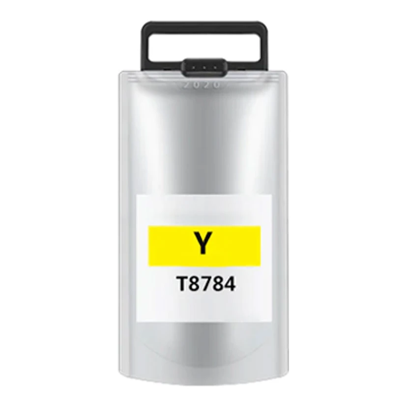Huismerk Epson T8784 XL inktcartridge geel